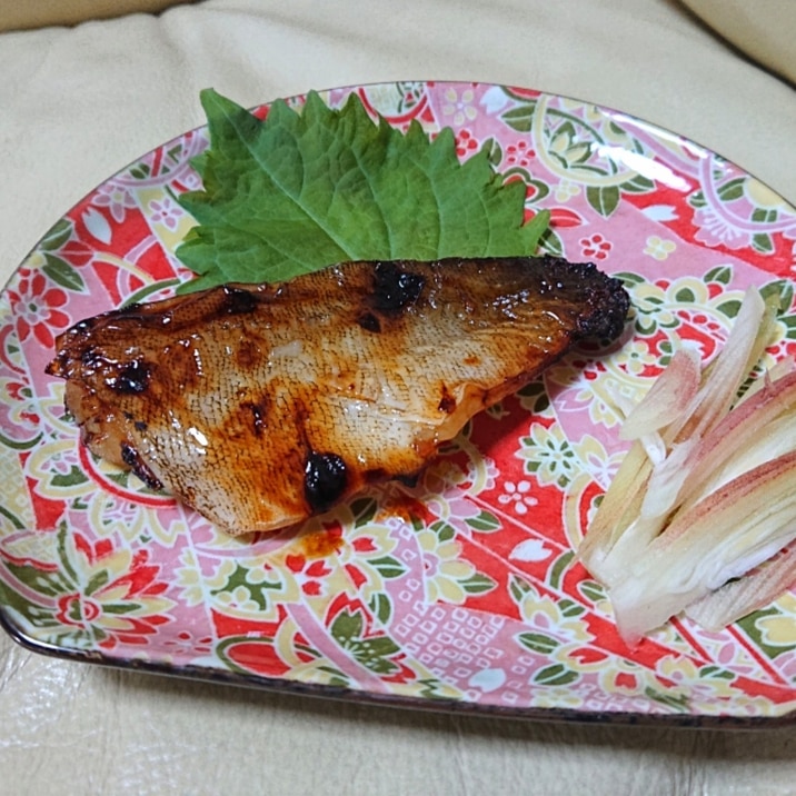 【釣り魚料理】オオモンハタの酒粕漬焼